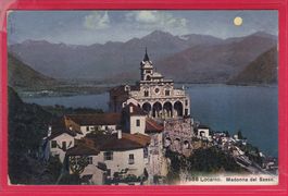 MONDSCHEINKARTE LOCARNO, MADONNA DEL SASSO, 19.3.1913