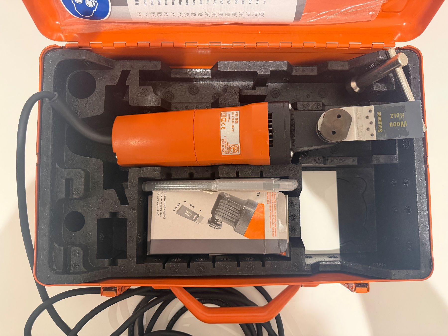 Tutte le macchine: Fein Multimaster Schneider FSN 400 – Usato da Zürich venduto da Dani8057 2