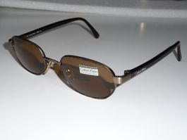 Calvin Klein 236S 556 Metall/Tortoise Bügel braune Gläser