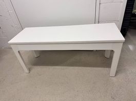 2x Ikea Ekedalen weisse Sitzbank