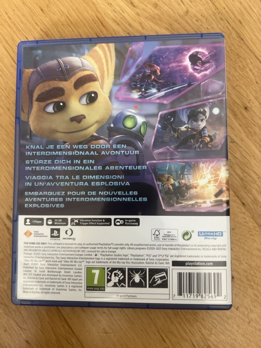 Sony Giochi: Ratchet & Clank Rift Apart PS5 – Usato da Bern venduto da elii22 1