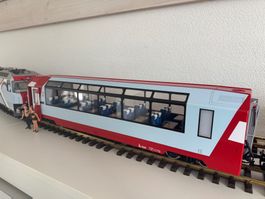 LGB 33671  RhB GEX Panoramawagen 2. Klasse  neuwertig