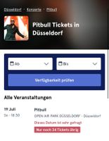 4x Pitbull Tickets Düsseldorf 19. Juli