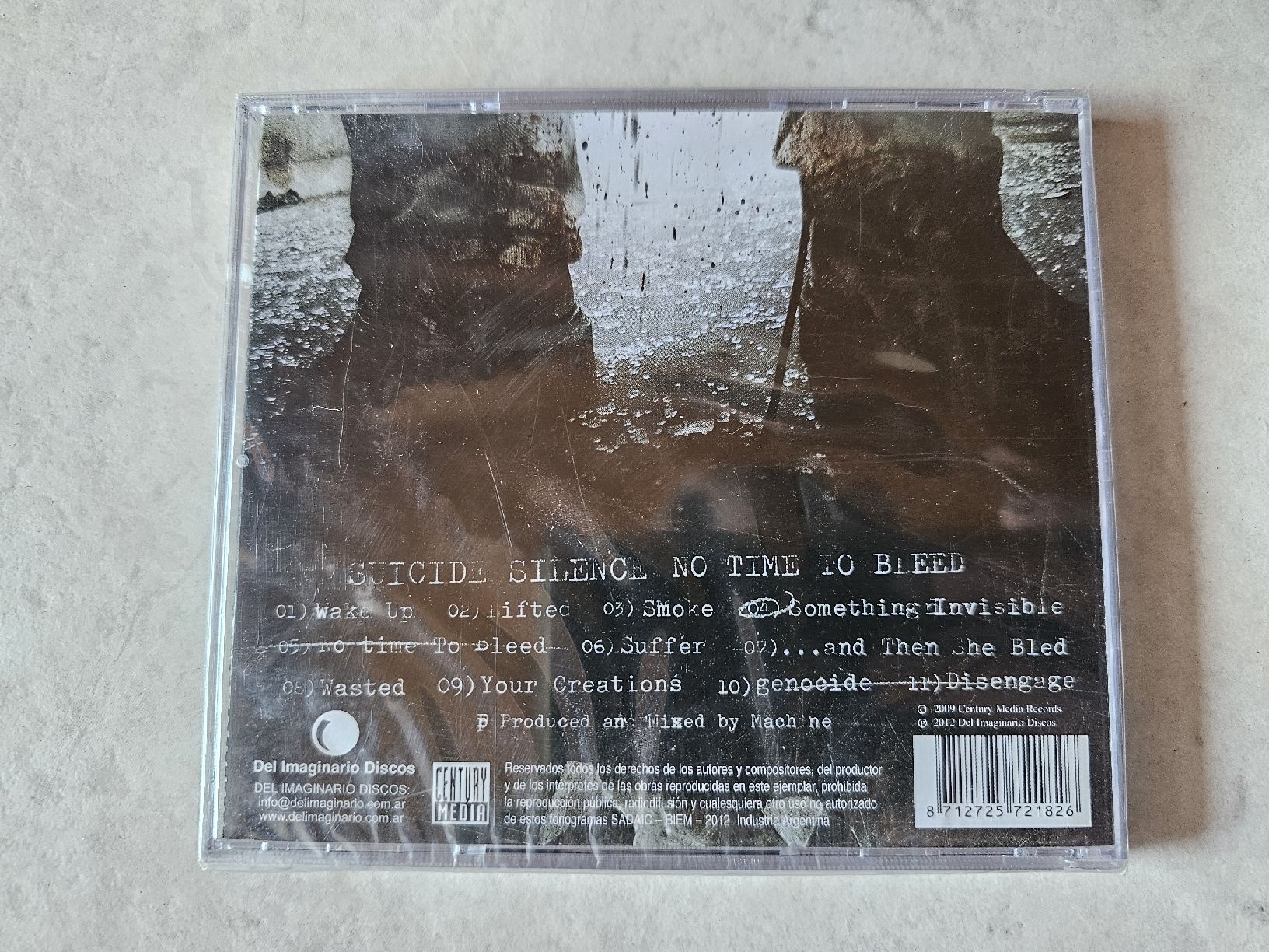 CDs: Suicide Silence  -  No Time To Bleed  /  Fabrikneu – Neu und originalverpackt aus Schneisingen von backstore24 1