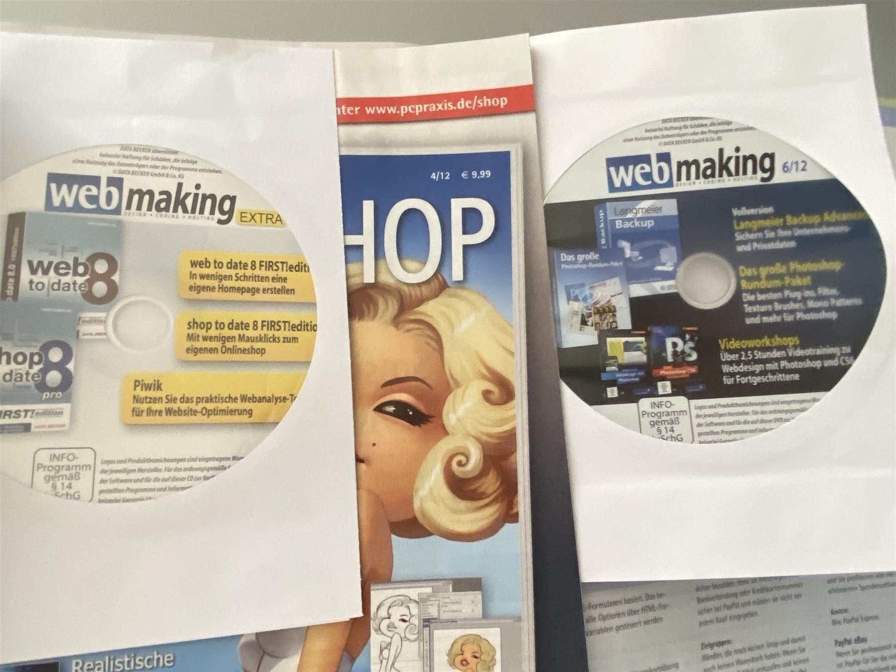 Riviste & Magazine: 8x webmaking Fachmagazine – Usato da Langwiesen venduto da Restposten-24 5
