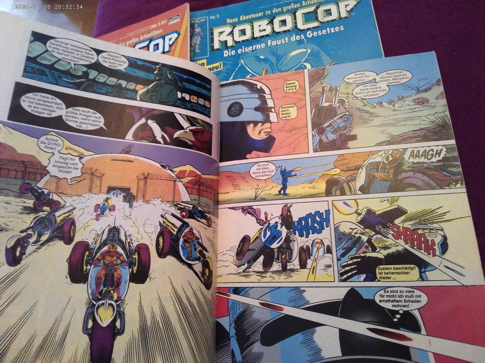 Fumetti: RoboCop Comics Nr. 2, 3, 4 BASTEI COMIC – Usato da Volketswil venduto da nemo2000 3