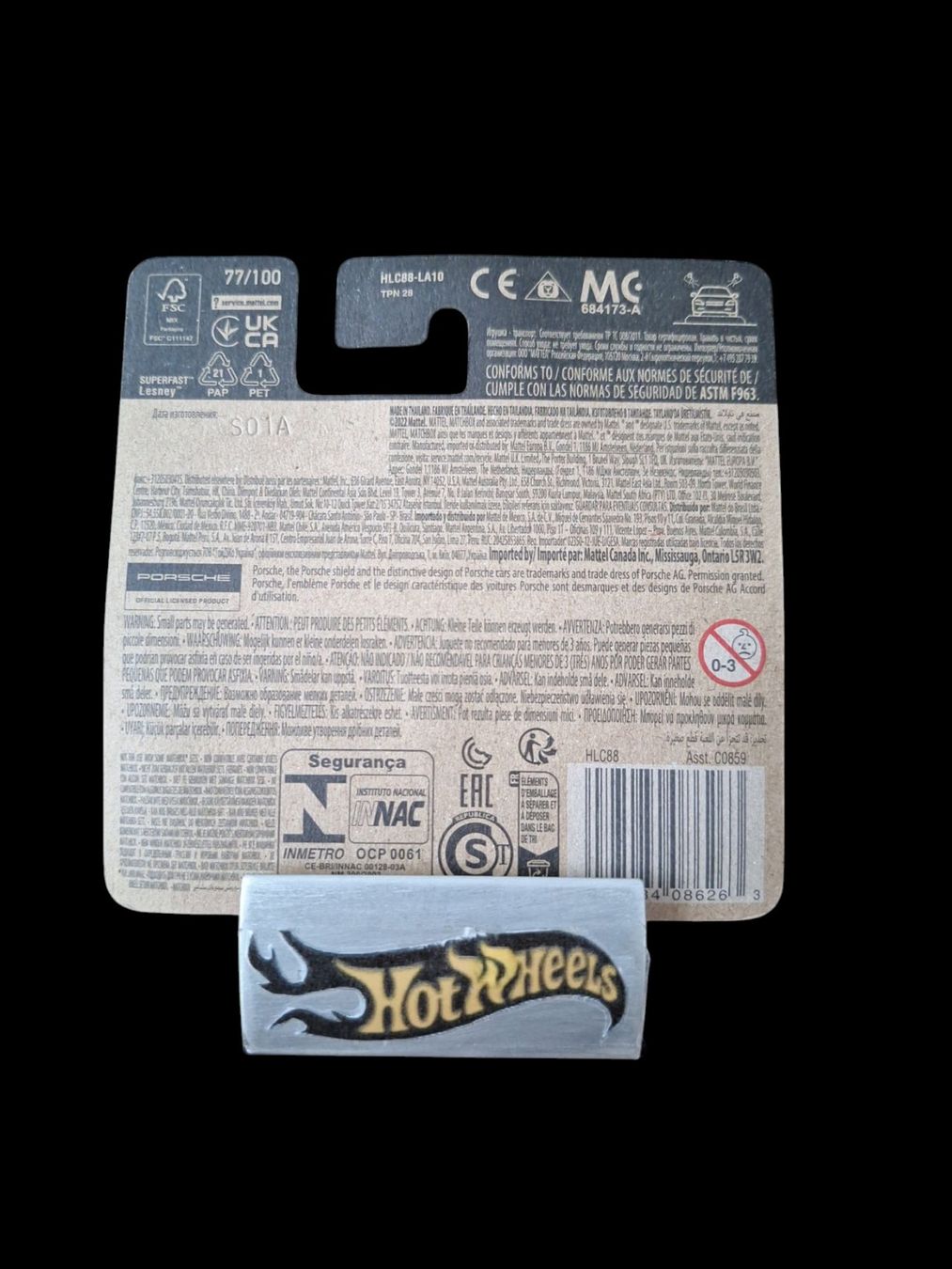 Matchbox Modellini d'auto: Matchbox 2023 Porsche 918 Spyder 77/100 S – Nuovo e nell'imballaggio originale da Adlikon venduto da Mmartin0 1