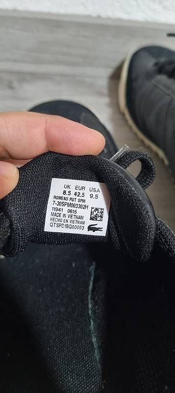 Lacoste Scarpe da uomo: Chaussures Lacoste Romeau taille 42.5 – Usato da Sévaz venduto da jsey 4