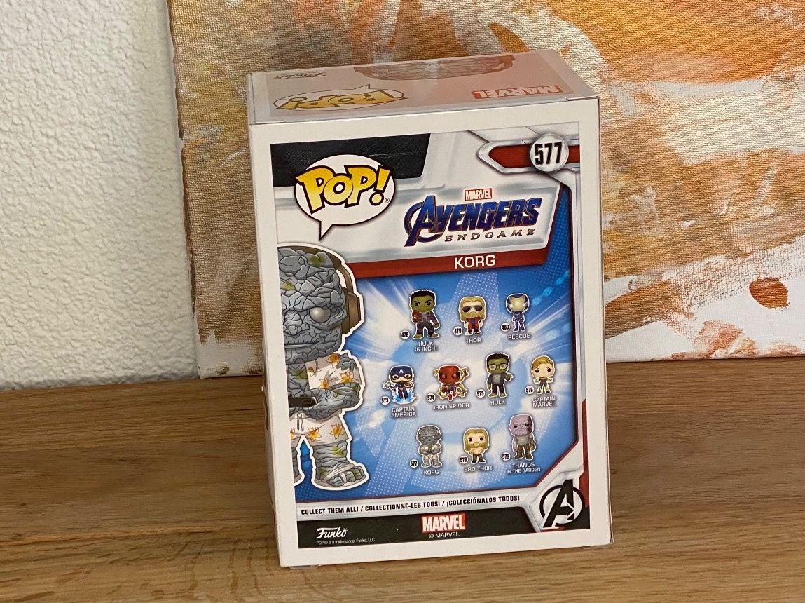 Funko Figuren: Funko Pop - Korg #577 - Avengers - Marvel – Neu und originalverpackt aus Oensingen von CSCollectors 2