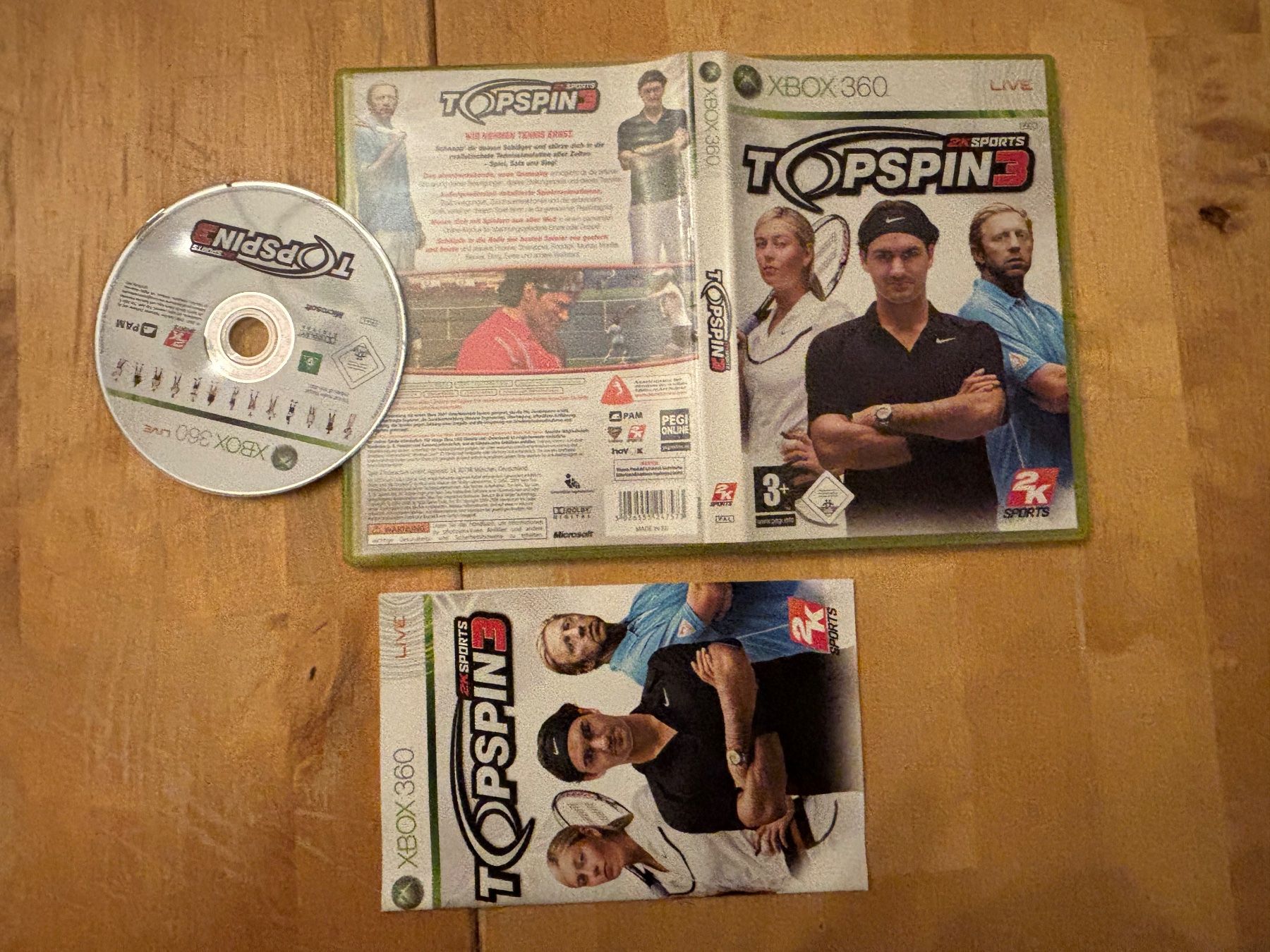 Giochi: Top Spin 3 (CIB) – Usato da Frenkendorf venduto da gelbeZinnie