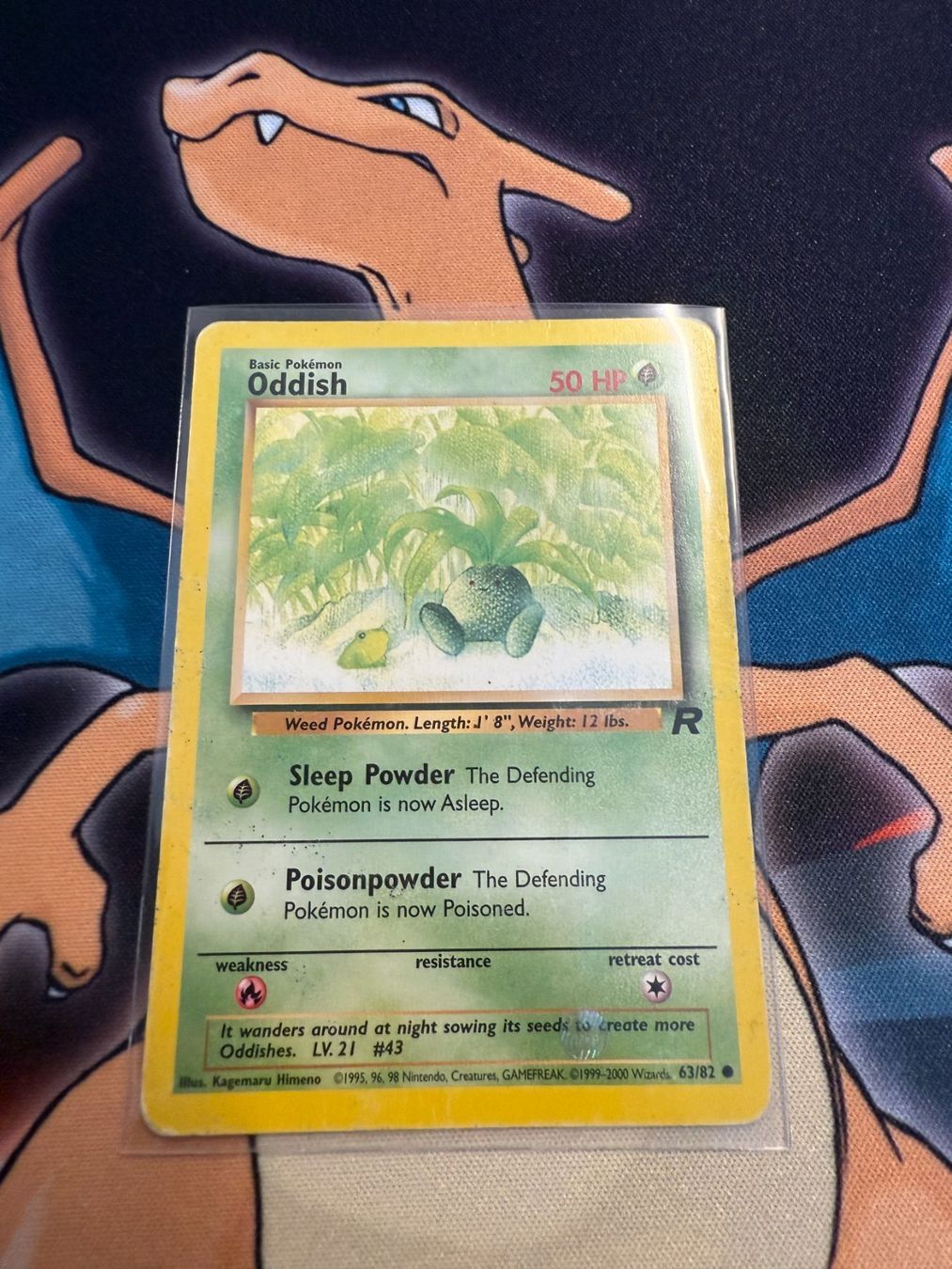 Pokémon Carte collezionabili: Oddish (TR 63) - Team Rocket – Usato da Bülach venduto da Pfrenzel
