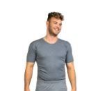 Unterhemd, dunkelgrau/mel. Gr.XL