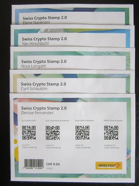 Tous les timbres: Crypto Stamp 2.0 – D'occasion à Saland par k_z_tny8