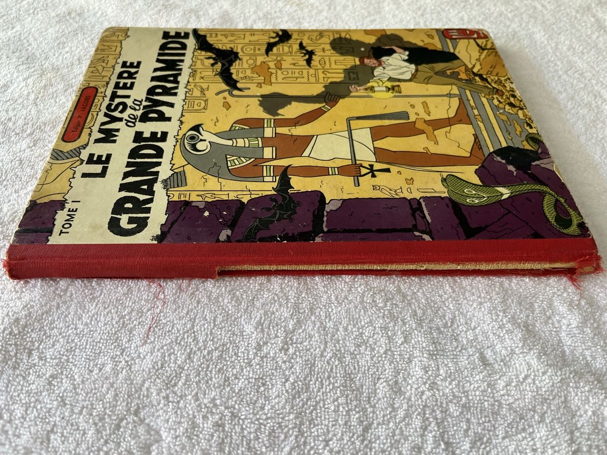 Fumetti: Blake & Mortimer, Le Mystère de la Grande Pyramide 1956 EO – Usato da Gockhausen venduto da London95 8