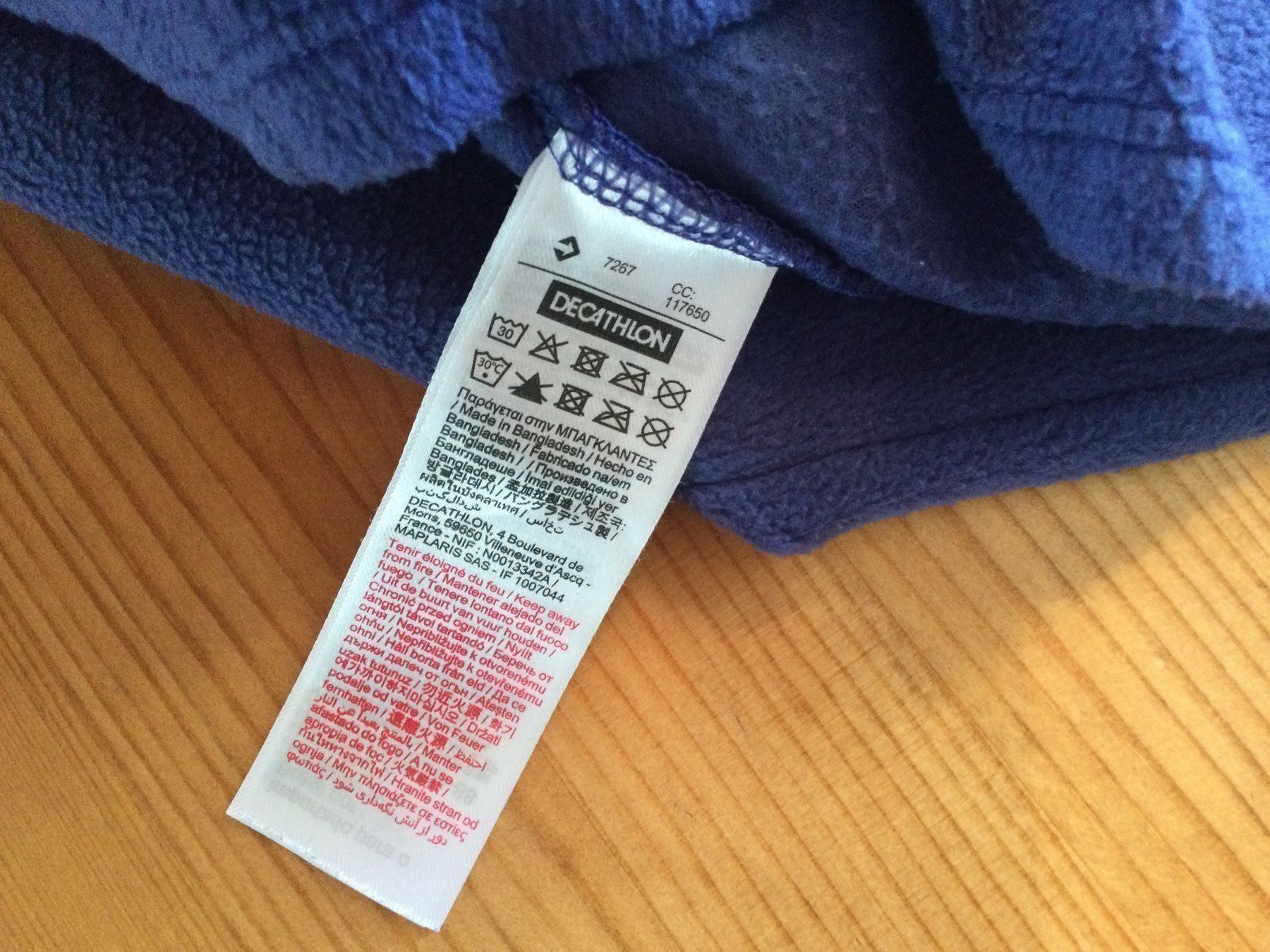 Maglioni & Felpe: QUECHUA  Fleece-Pullover,  Gr. 116 – Usato da Aesch BL venduto da Fortexx 3