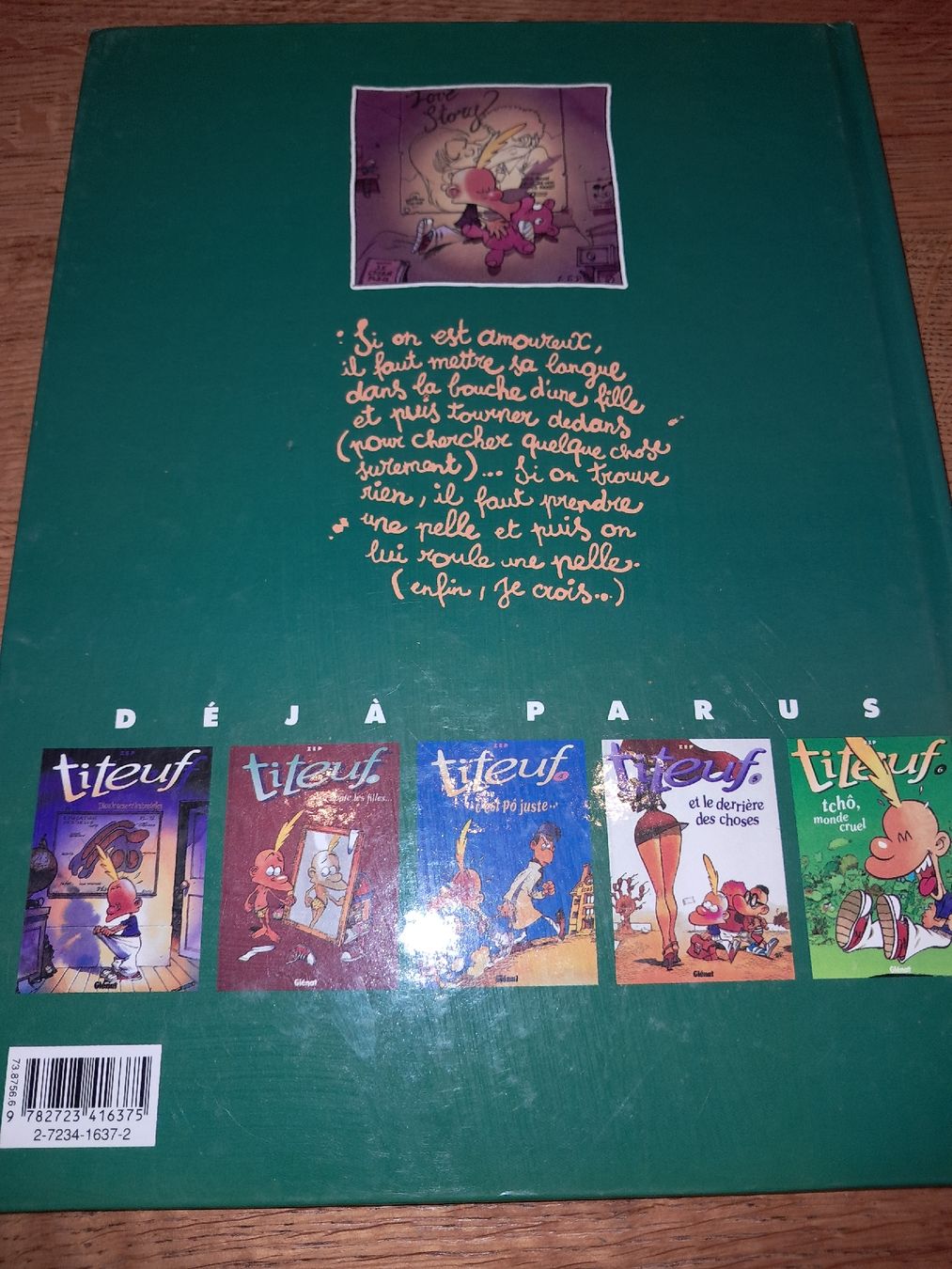 Fumetti: BD Titeuf - L?Amour, c?est pô propre? – Usato da Le locle venduto da juliensaran 4