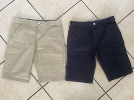 2 neue Jungen stretch Shorts, Sommer, Gr. 158