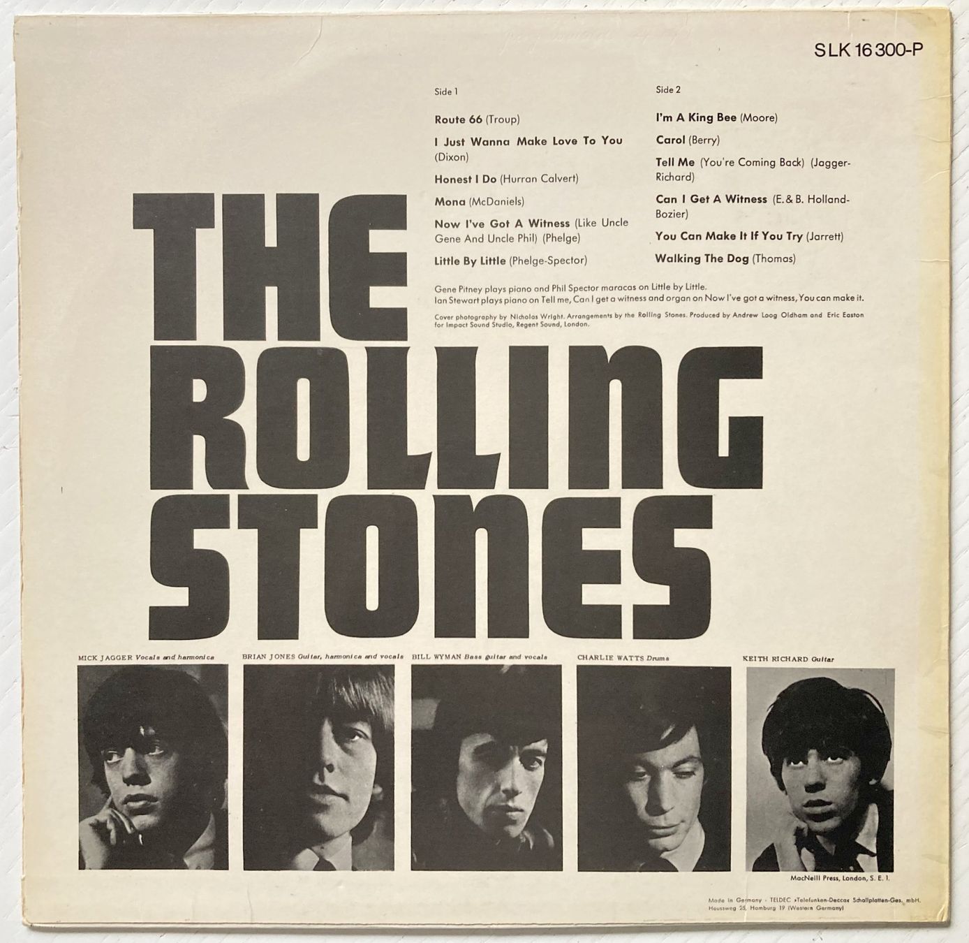 Schallplatten: ROLLING STONES - THE ROLLING STONES – Gebraucht aus Bottens von hotter-than-hell 1