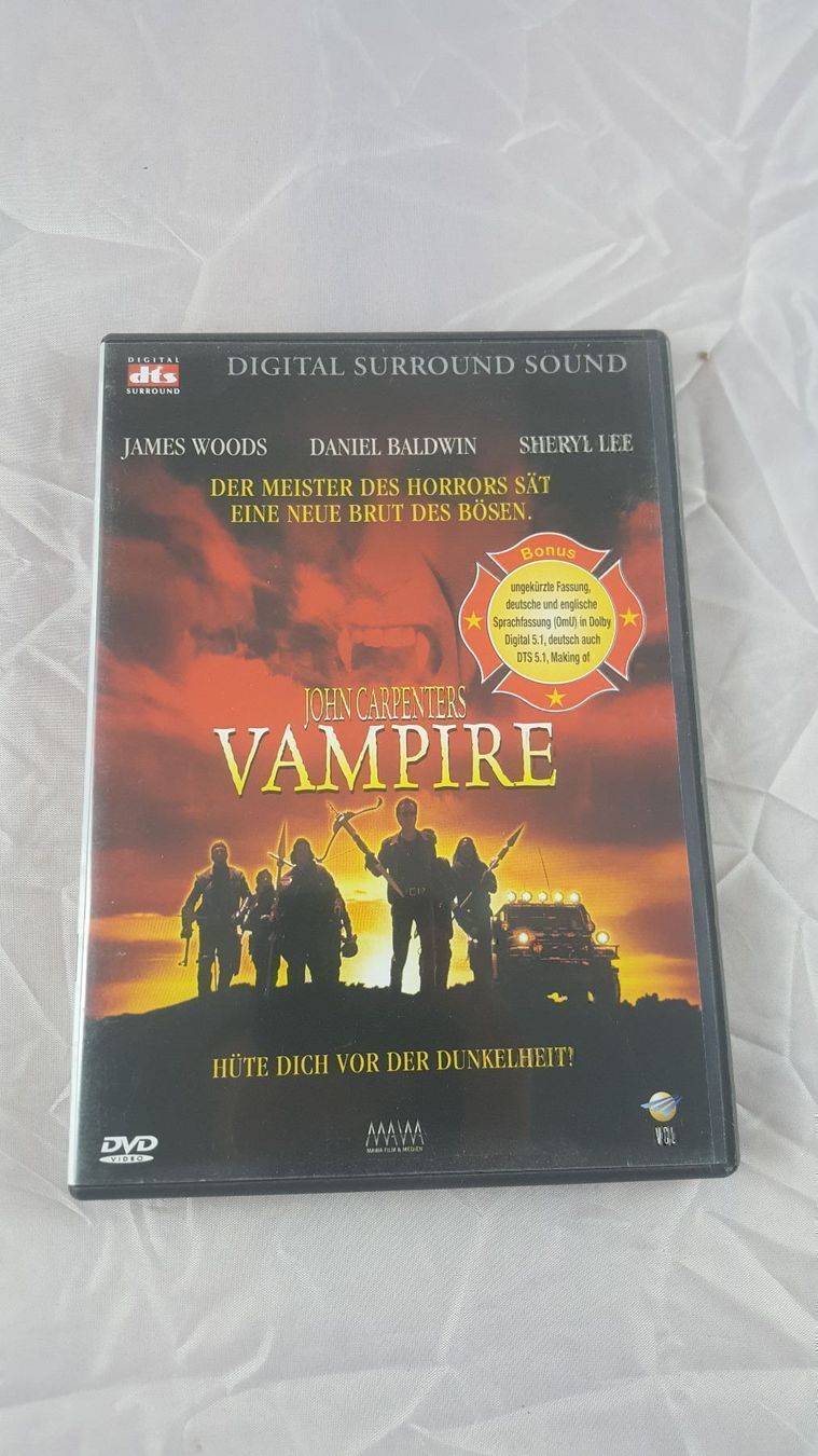 Tutti i DVDs: DVD John Caprenters Vampire – Usato da Dierikon venduto da tasticfantastic