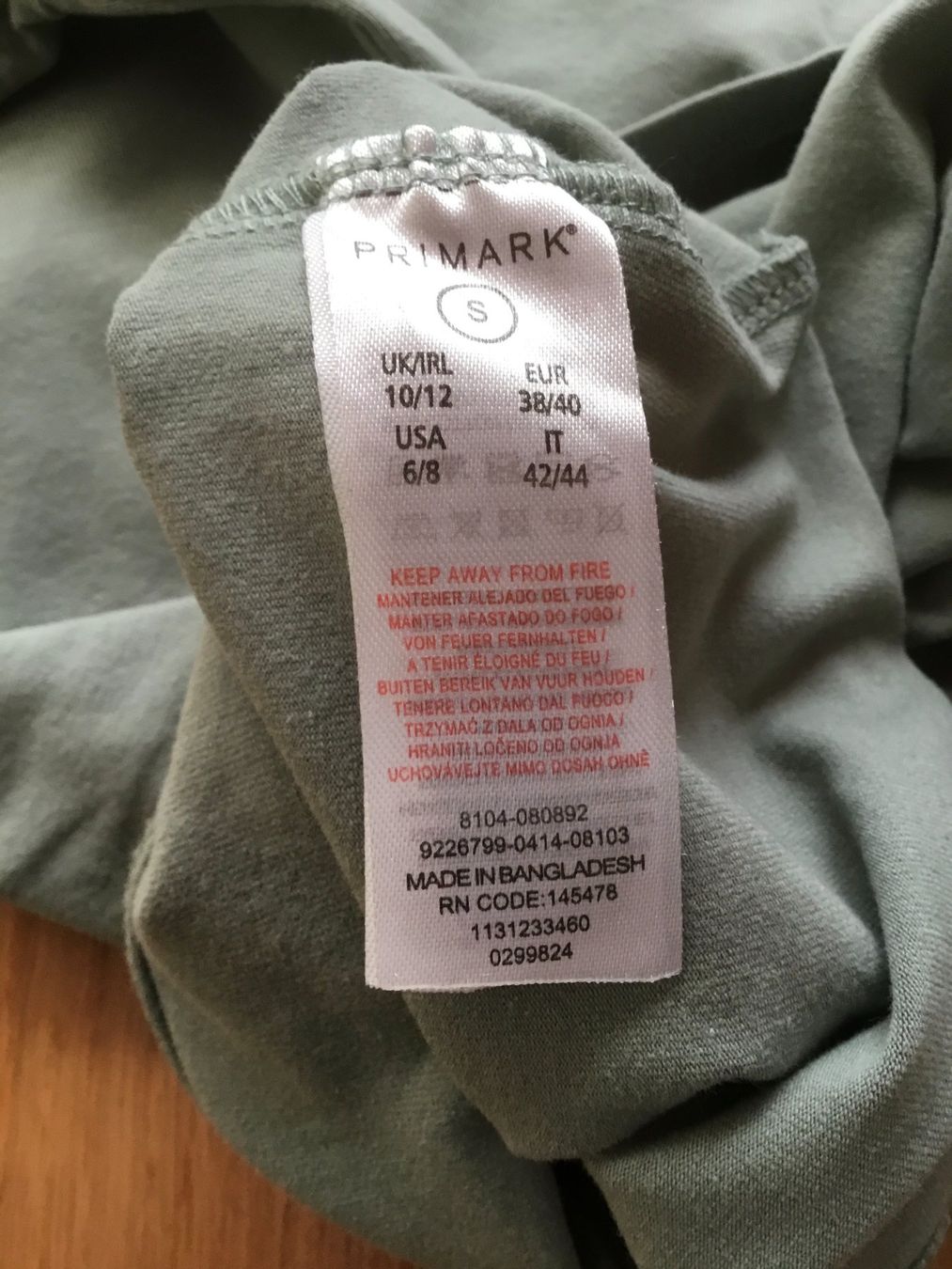 Primark T-shirt: T-Shirt Gr. S, 95% Baumwolle – Usato da Thalwil venduto da gb_ea2000 3
