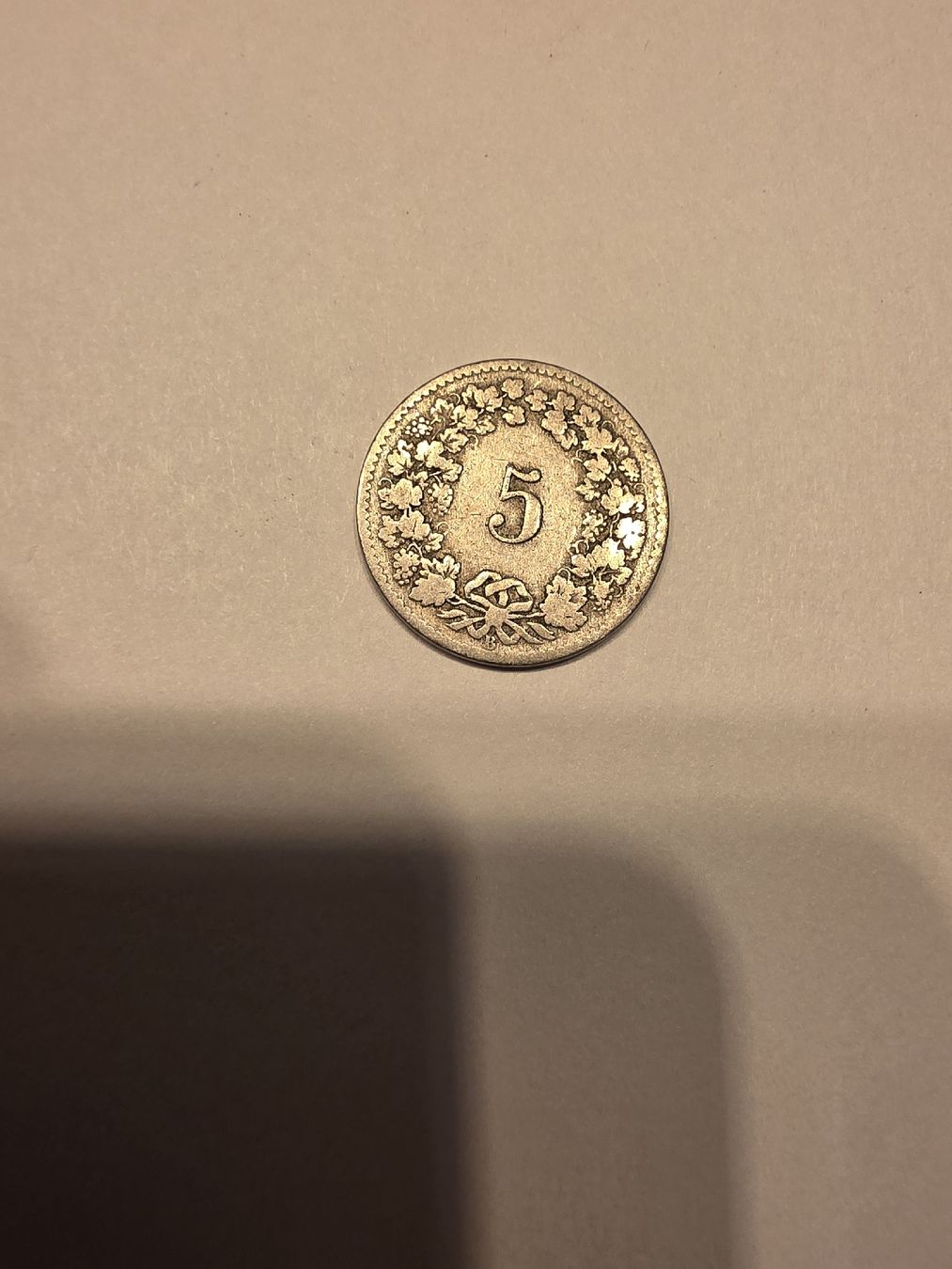Tutti le monete: piece 5cts 1880 – Usato da Fribourg venduto da yan_z5fr 1