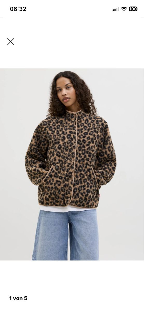 Giacche: Fleecejacke Leopardenmuster Grösse L – Nuovo (secondo la descrizione) da Sursee venduto da chi_9fbm 2