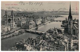 Zürich, datiert 1907