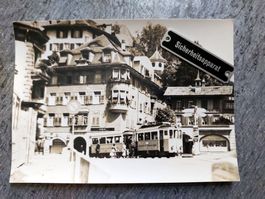Steffisburg-Thun-Interlaken - Personenzug in Thun - Foto-AK