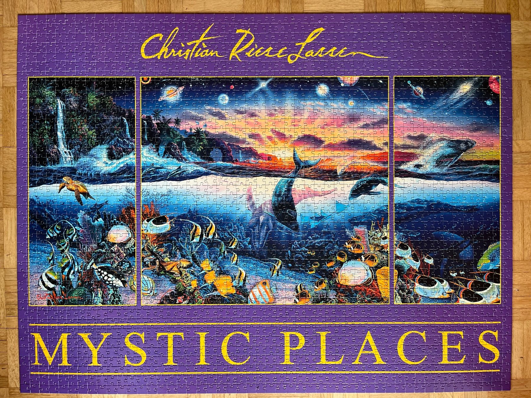 Ravensburger Puzzle: Ravensburger Puzzle Mystic Places 1998 – Usato da Zürich venduto da Gurkis
