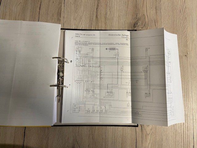 Libri: Lancia Delta Integrale / Dedra Integrale Werkstattordner – Nuovo (secondo la descrizione) da Grenchen venduto da chaga1234 5