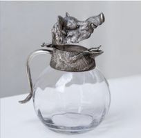 Wildschwein versilberte Karaffe , Spanien, 1970er Jahr