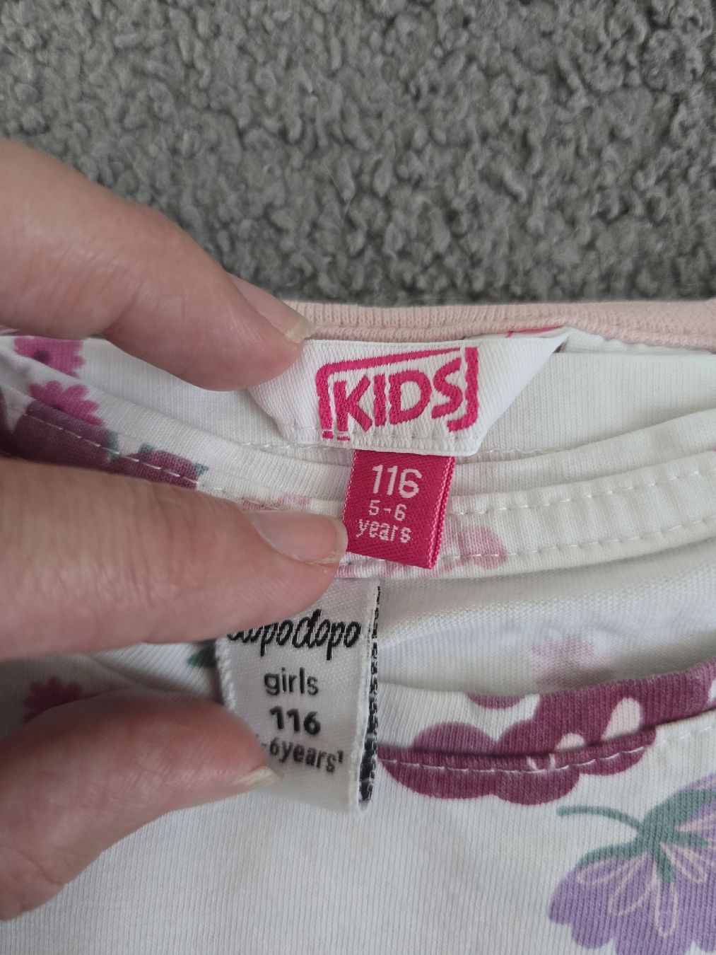 Maglioni & Felpe: 2 Langarmshirts Grösse 110-116 – Usato da Unterentfelden venduto da Panda-87 3