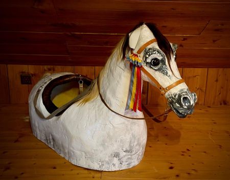 Fasnachts Pferd 🐴 mit Traggurt, Erwachsene