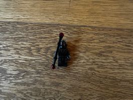LEGO Minifigur dunkel / Sci-Fi / Roboter mit Stab