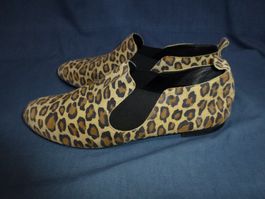 LEO SCHUHE SCHLUPFSCHUHE GR 41 LEDER GETRAGEN GUT IN SCHUSS