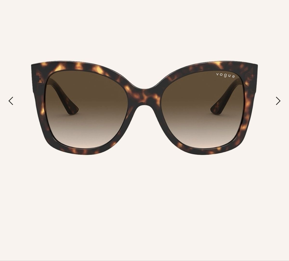 Vogue Occhiali & Lenti: Vogue Sonnenbrille Braun – Nuovo (secondo la descrizione) da Erlinsbach SO venduto da dikaan 2
