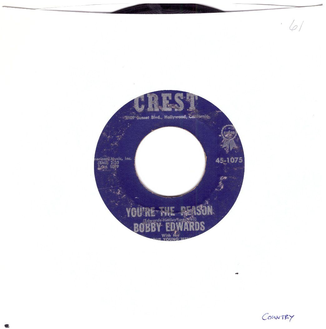 Dischi in vinile: BOBBY EDWARDS – Usato da Bassersdorf venduto da house-of-vinyl