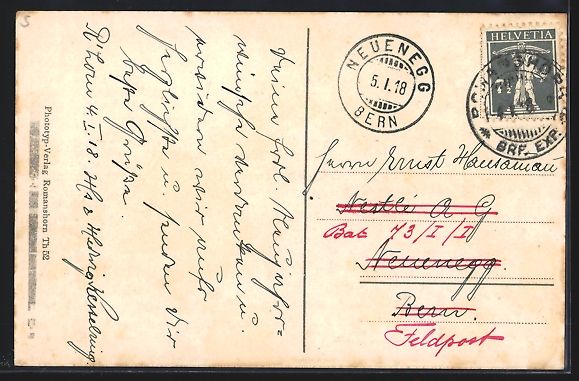 Cartoline postali: Romanshorn, Eigenheimquartier mit Wasser – Usato da Berlin venduto da bartko-reher 1