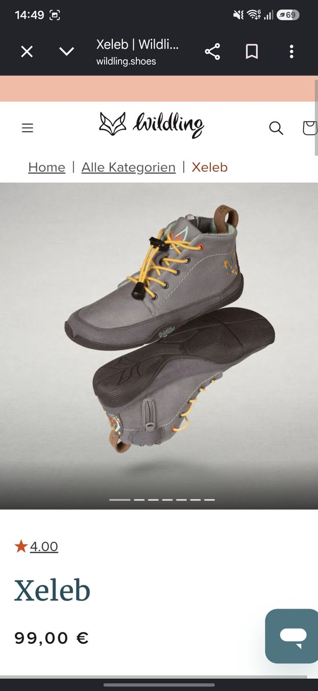 Wildling Schuhe für Jungen: Wildlinge Xeleb Grösse 32 – Gebraucht aus Affoltern am Albis von nin_wnm5 7