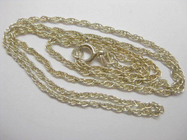 AKA Gioielli Ankerkette Aus 925er Sterling Silber, Rosegold Vergoldet – Damenkette, Wählbare Längen 40-70 Cm