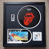 Rolling Stones - Original in person Autogramm, gerahmt - rar