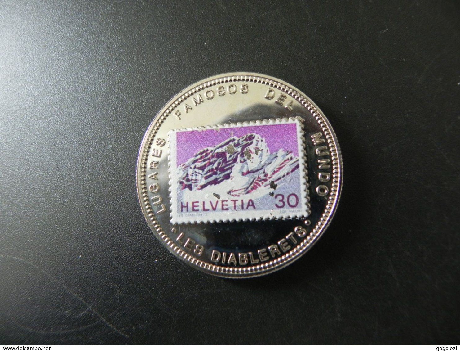 Tutti le monete: Äquatorial Guinea 1000 Francos 1996 - Les Diablerets – Usato da Biel/Bienne venduto da Gogolozi