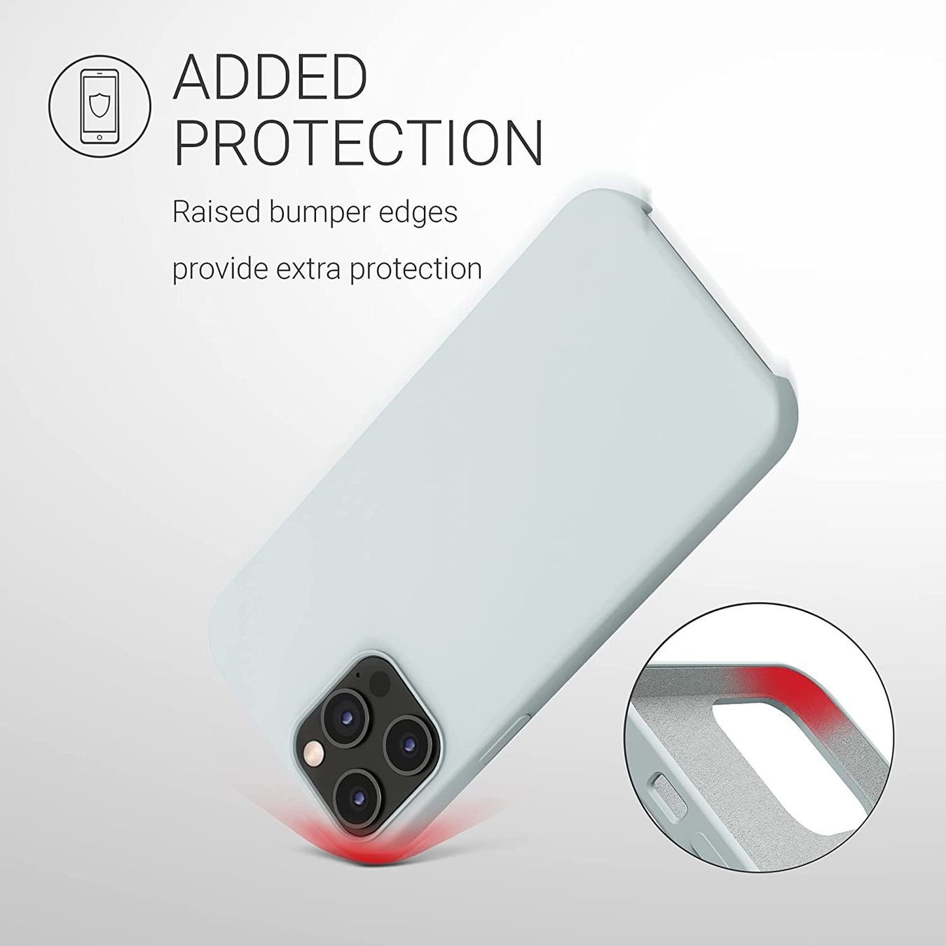 Cover & Protezioni schermo: iPhone 12 Pro Max Hülle Etui Silikon Case Cover Coque Tasche – Nuovo e nell'imballaggio originale da Volketswil venduto da caseology 1