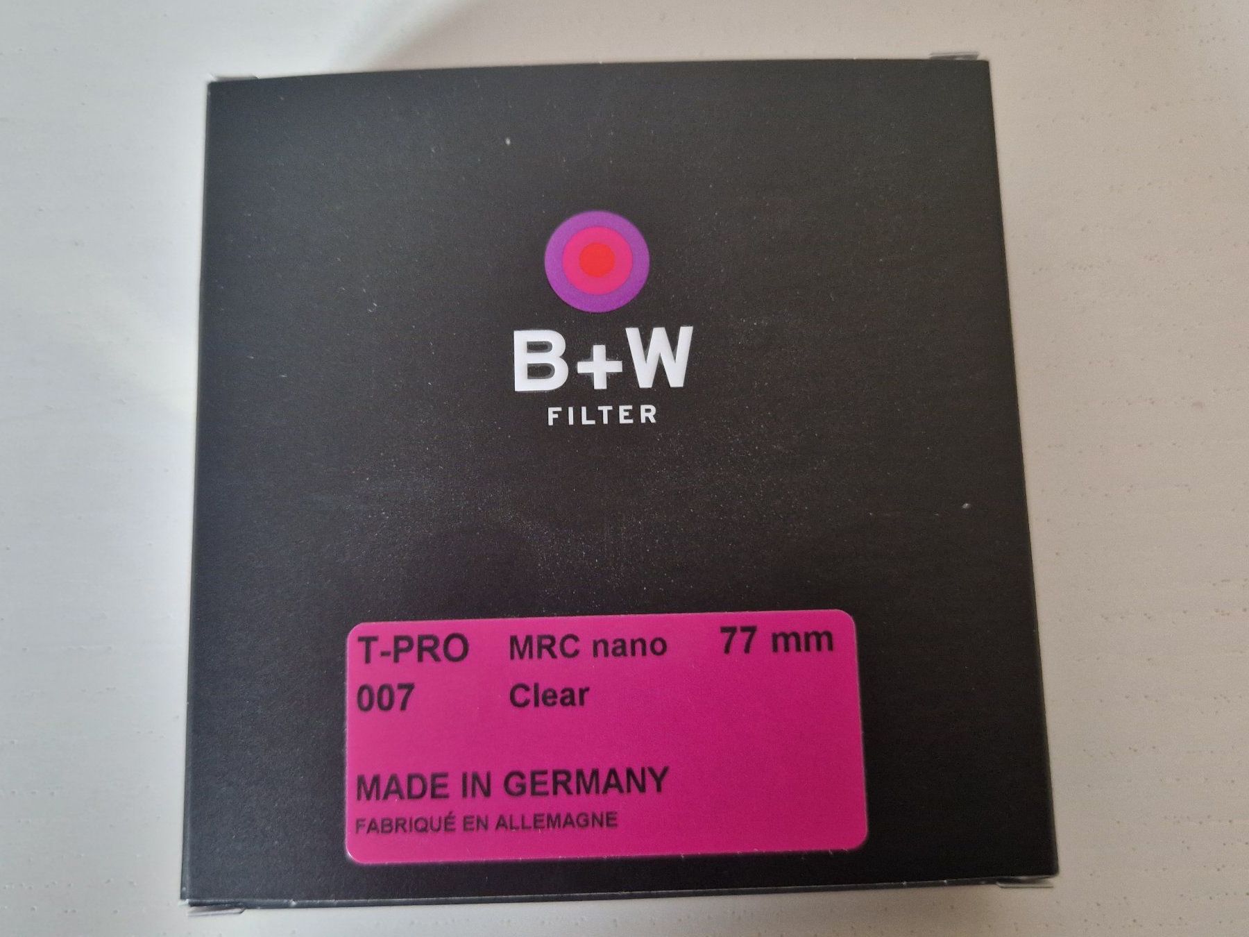 Filter: B+W Filter 77mm Clear (T-PRO) MRC – Gebraucht aus Wikon von digital4you