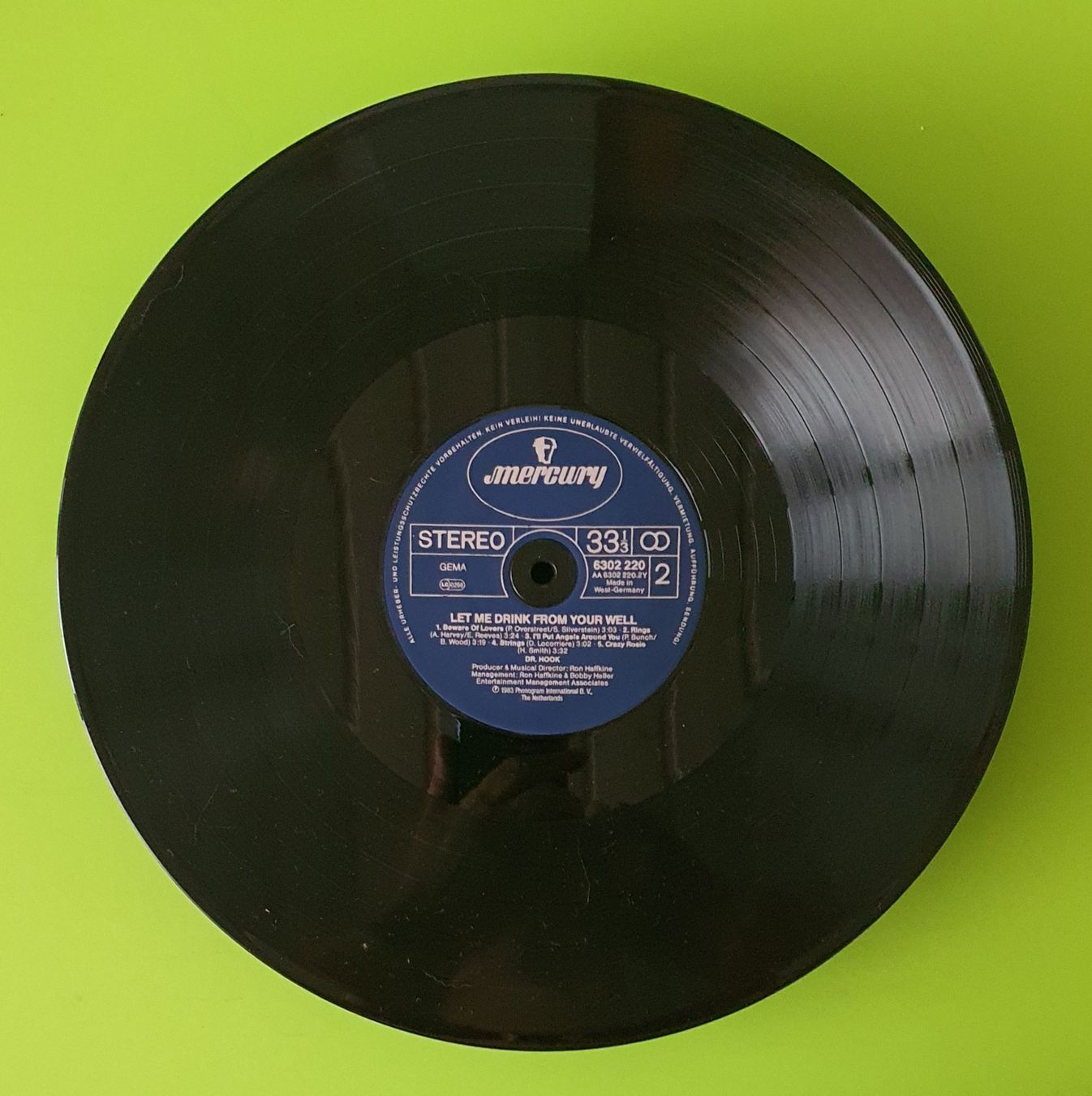 Dischi in vinile: Dr. Hook - Let me drink from your well 1983 / 386 – Usato da Grenchen venduto da sale.manager 3