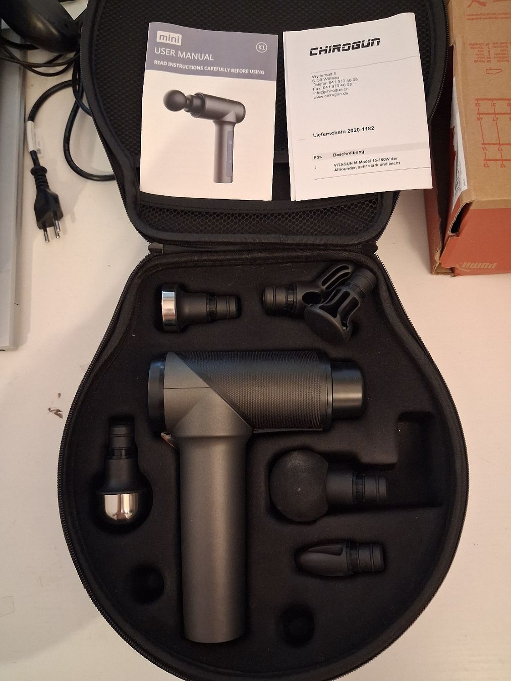 Dispositivi per massaggi: Massagepistole VITAGUN M Model 15-160W  – Usato da Effretikon venduto da SEMOUNA 2
