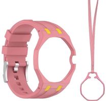 Set bracelet silicone rose+collier pour Royal Pop OTG ROZ