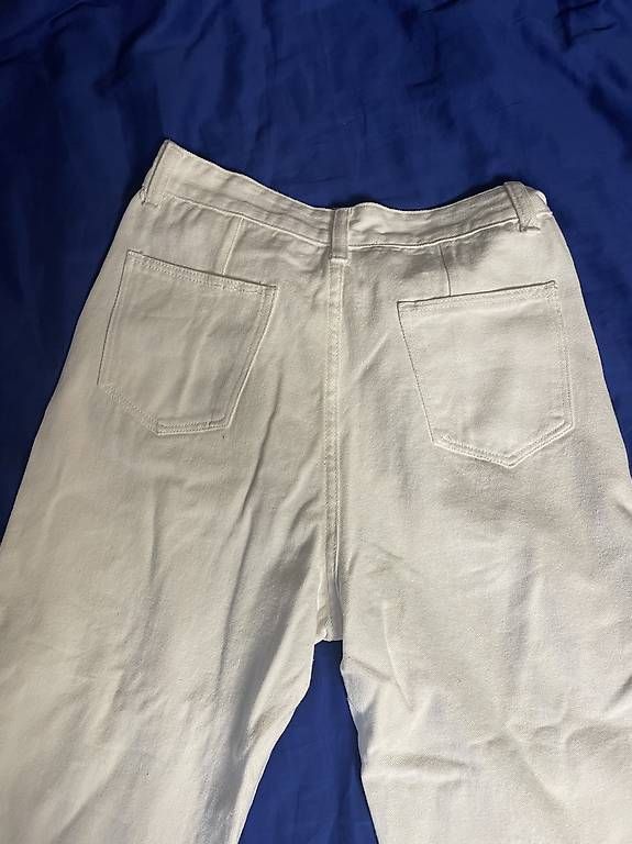 Pantaloni: Weisse breite Hosen Gr. S – Usato da Weisslingen venduto da Fiorellin7 2