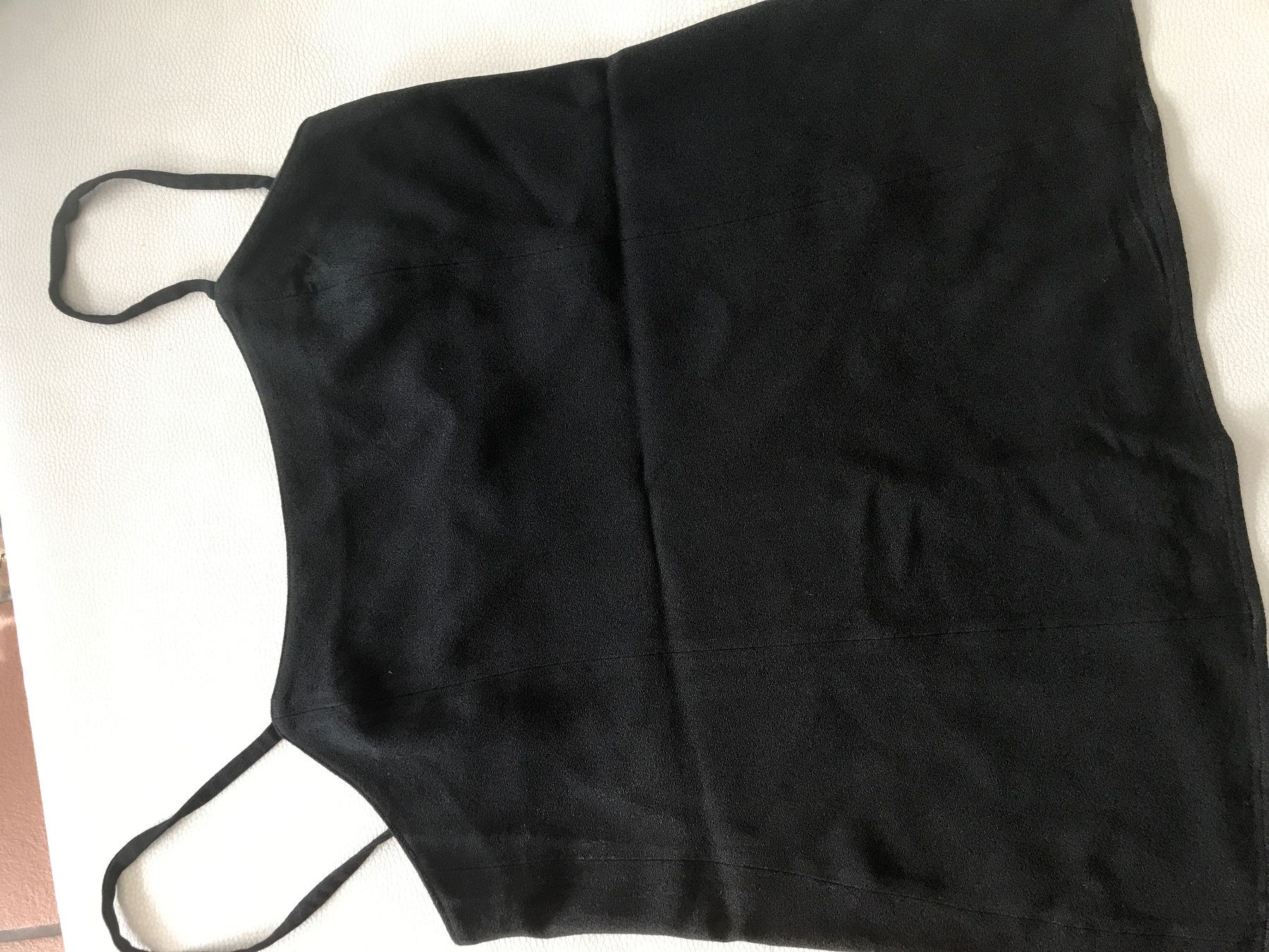 Top: Lagerfeld schwarzes Top mit Trägern – Usato da Wettingen venduto da Andres54