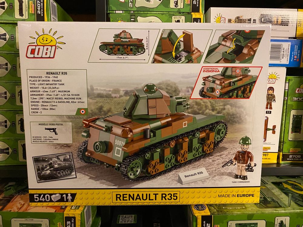 Cobi 2553 Renault R35 (NEU/EOL) (Neu und originalverpackt) in St.Gallen ...